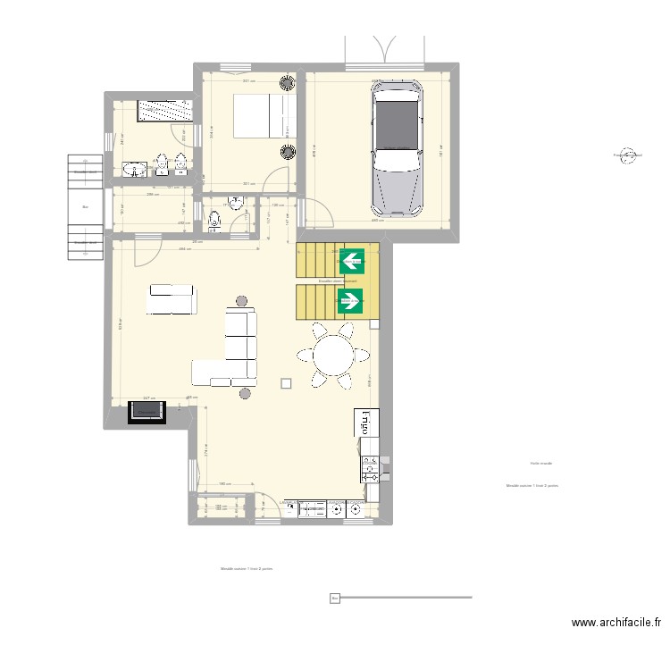 PLANTA BAJA LA LOSA COCINA SIN ISLA. Plan de 6 pièces et 112 m2