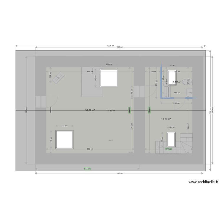 Coustelas Original. Plan de 10 pièces et 139 m2