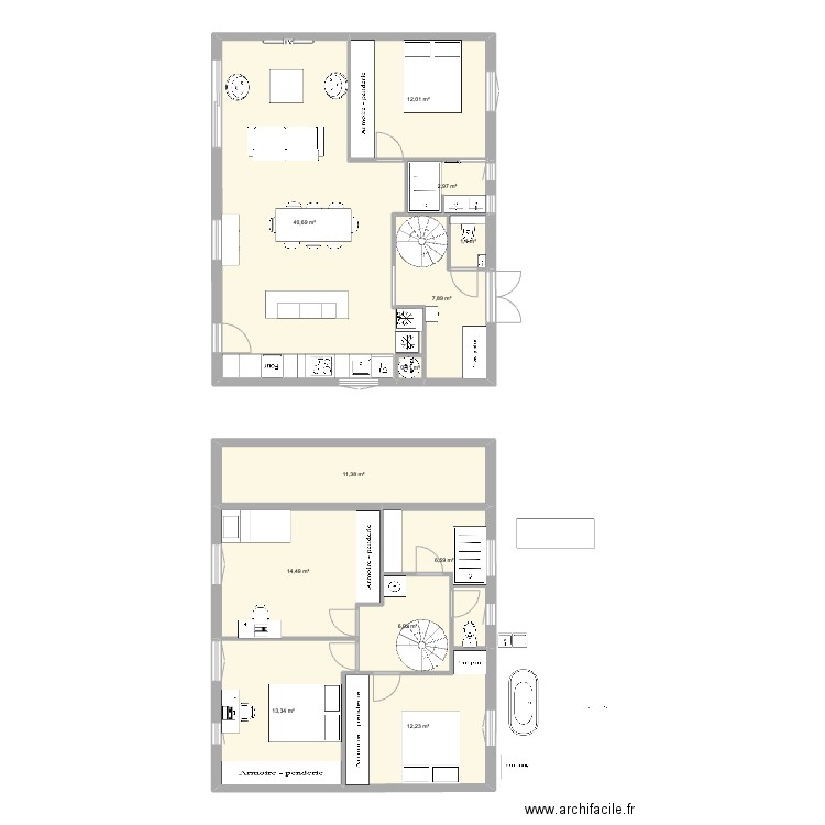 maison lafayette V9. Plan de 0 pièce et 0 m2