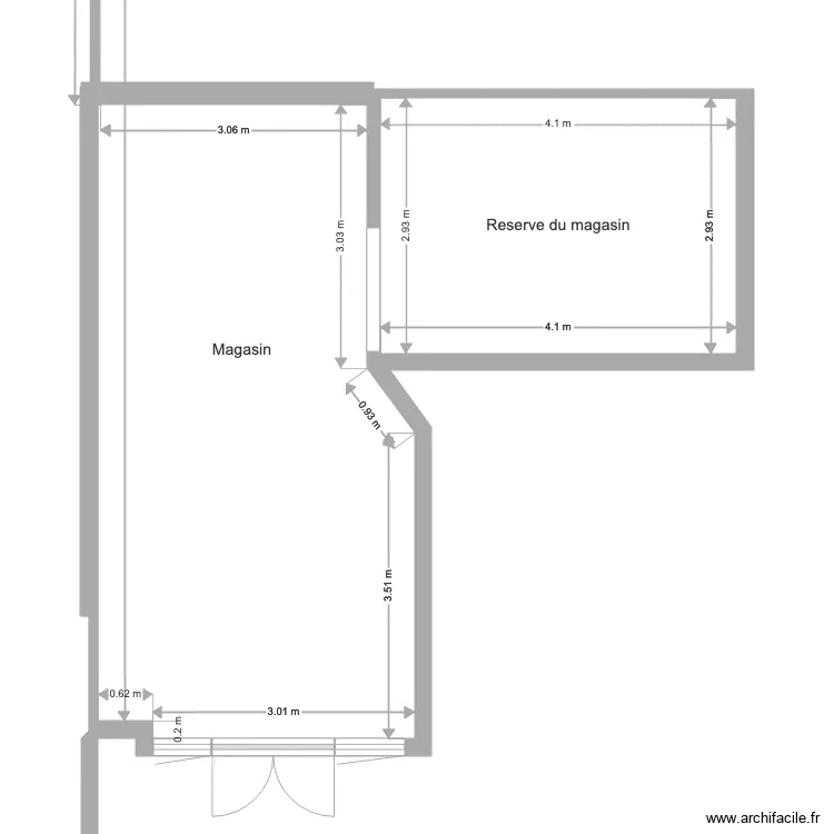 avant martin. Plan de 