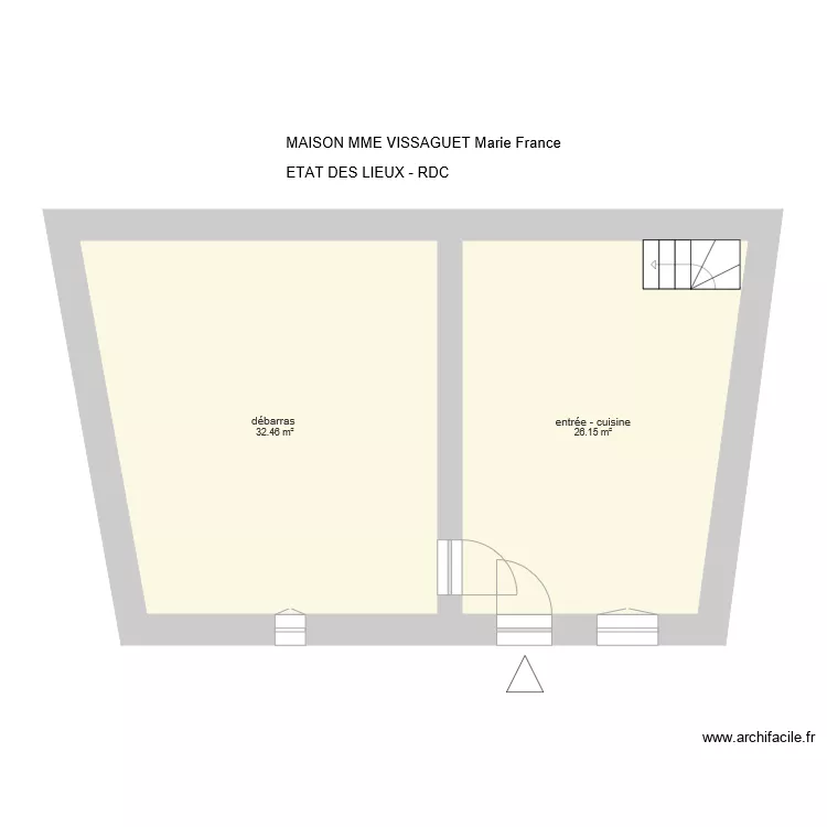 VISSAGUET . Plan de 