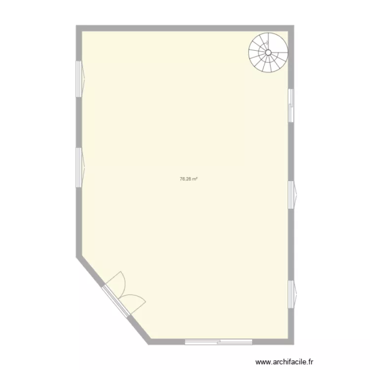 Maison Alexandre. Plan de 