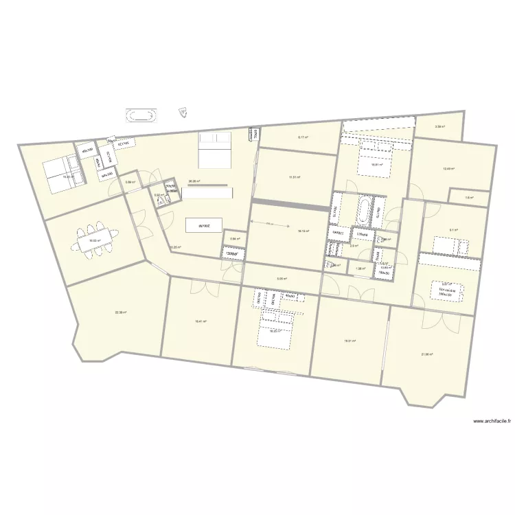 Tervuren 2 3 chambres new master arrière. Plan de 0 pièce et 0 m2 Tervuren 2 3 chambres new master arrière. Plan de 0 pièce et 0 m2