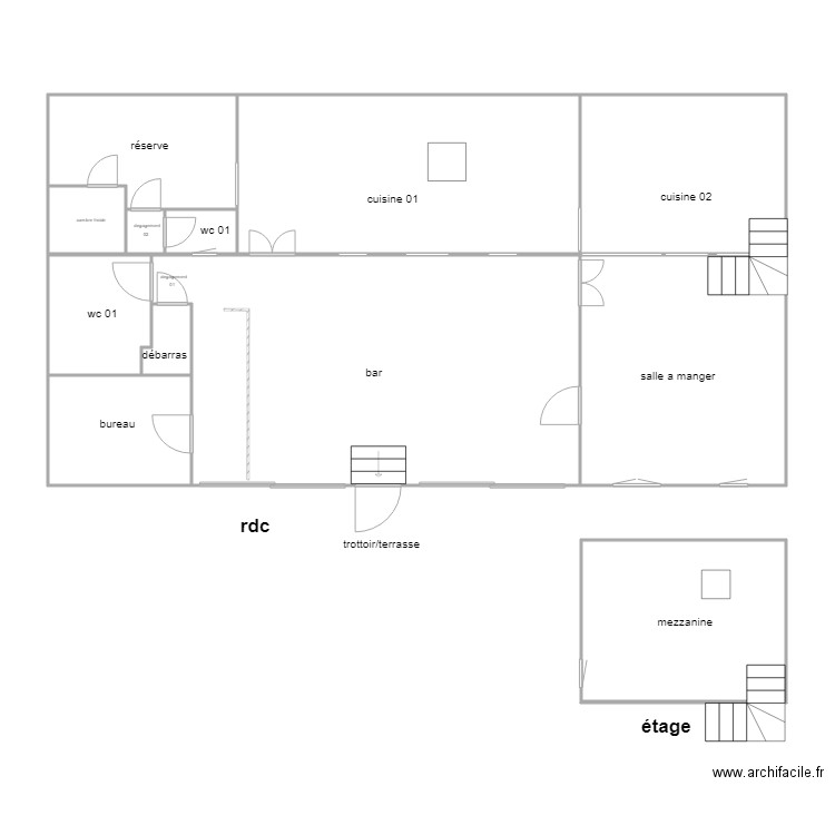 masset. Plan de 0 pièce et 0 m2