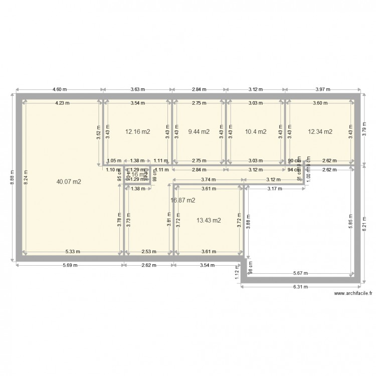 semal. Plan de 0 pièce et 0 m2