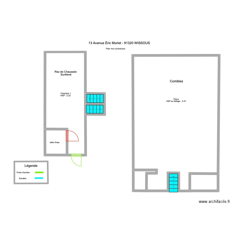 mayerowitz 2. Plan de 4 pièces et 74 m2