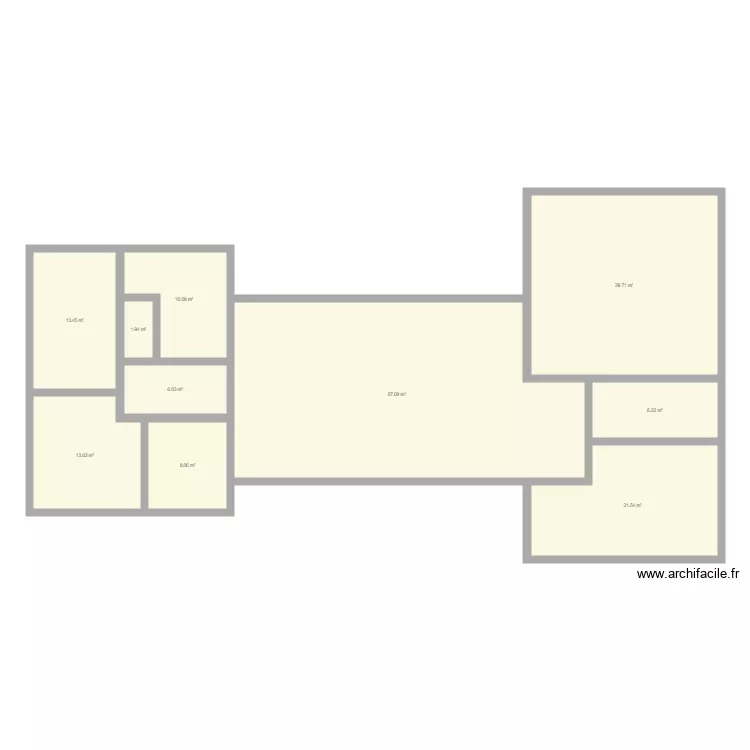 Maison 1. Plan de Maison 1. Plan de