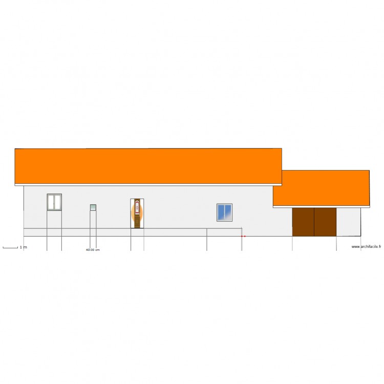 Cote est. Plan de 0 pièce et 0 m2