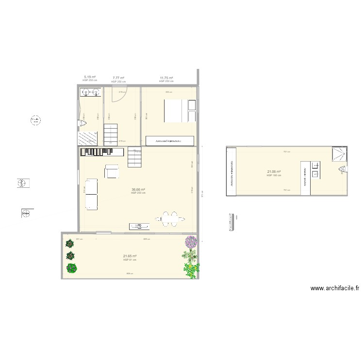 loft 3. Plan de 0 pièce et 0 m2