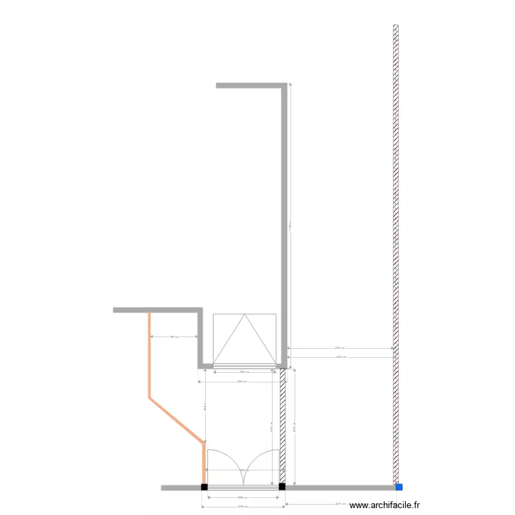 PERRIER allee. Plan de 