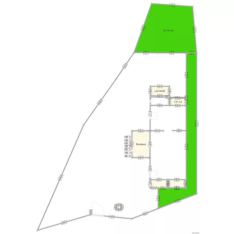 RIWAL LILLE Vide. Plan de 