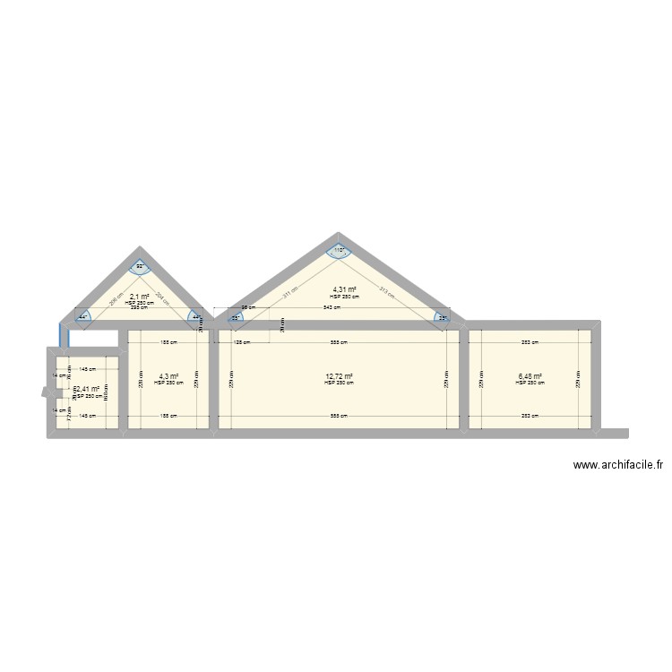 safe room coté ouest. Plan de 0 pièce et 0 m2