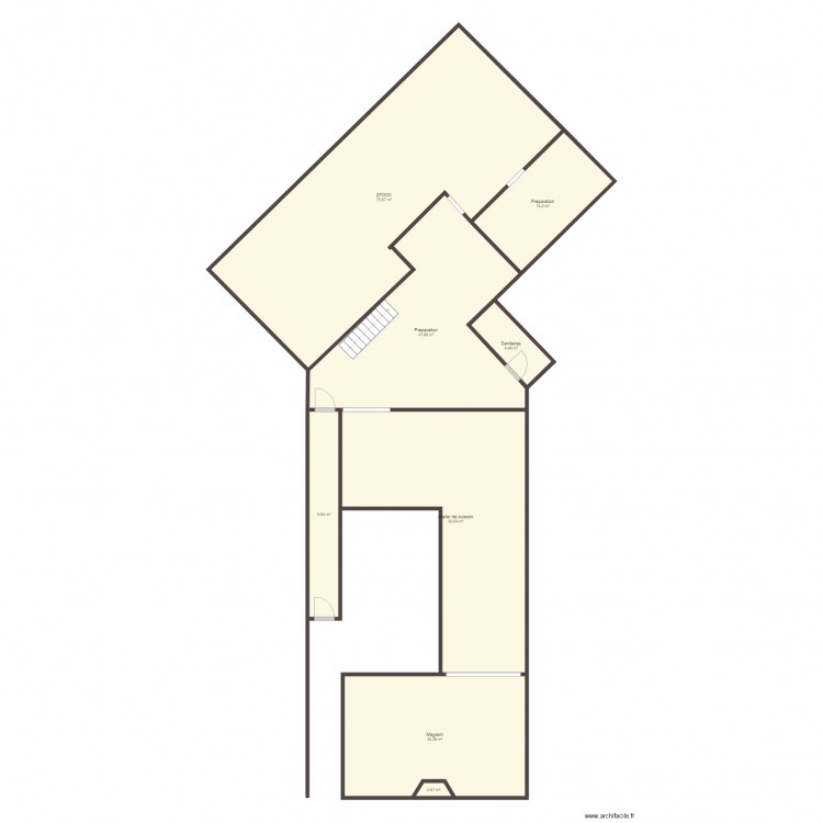 mennekens. Plan de 0 pièce et 0 m2