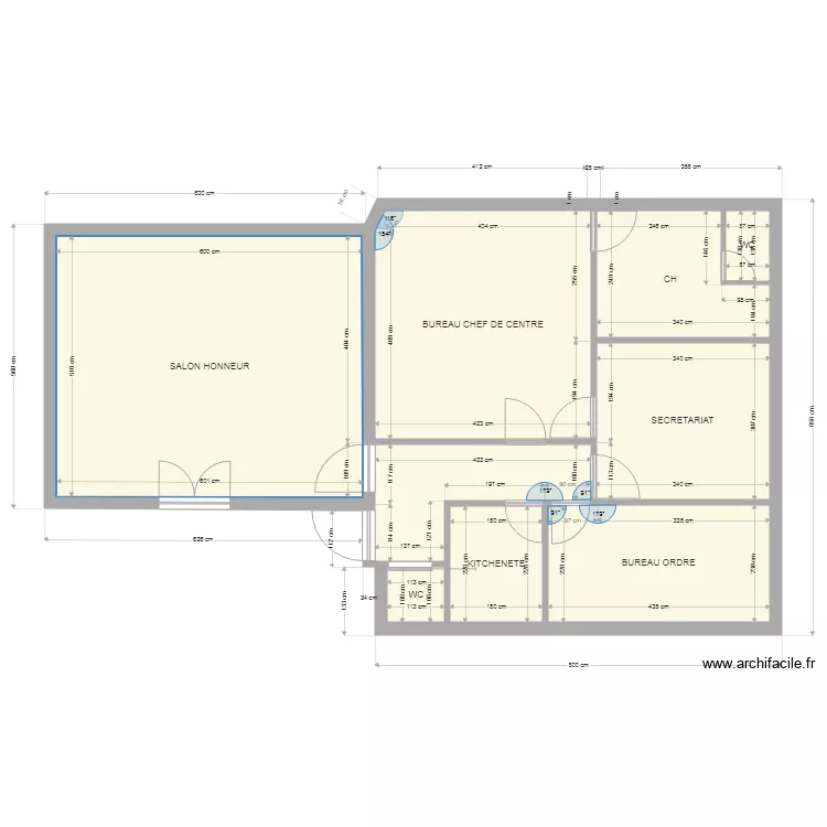 centre pelerin. Plan de 