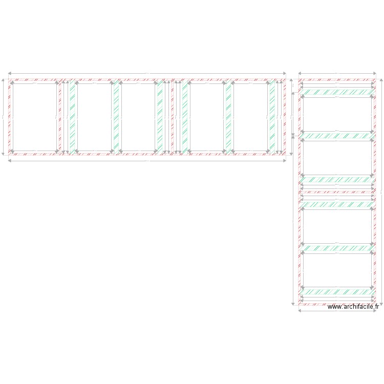 Plan salon de jardin. Plan de 0 pièce et 0 m2