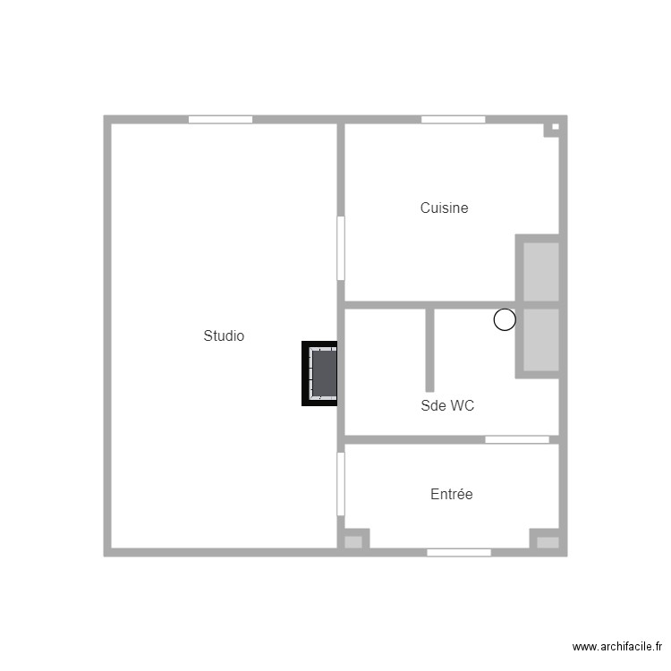 fossier. Plan de 0 pièce et 0 m2