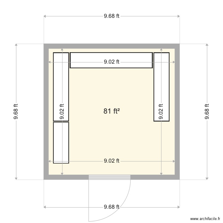 Emory snake. Plan de 0 pièce et 0 m2