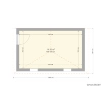 Plan local technique piscine avec toit