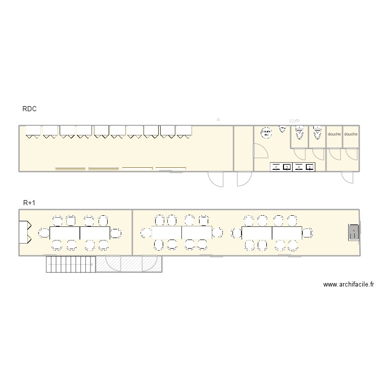 EAB - LYON 8. Plan de 11 pièces et 90 m2