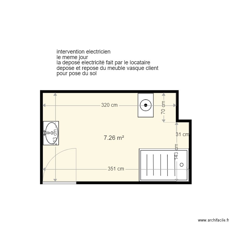 DELBOEUVRE MICHELLE . Plan de 0 pièce et 0 m2