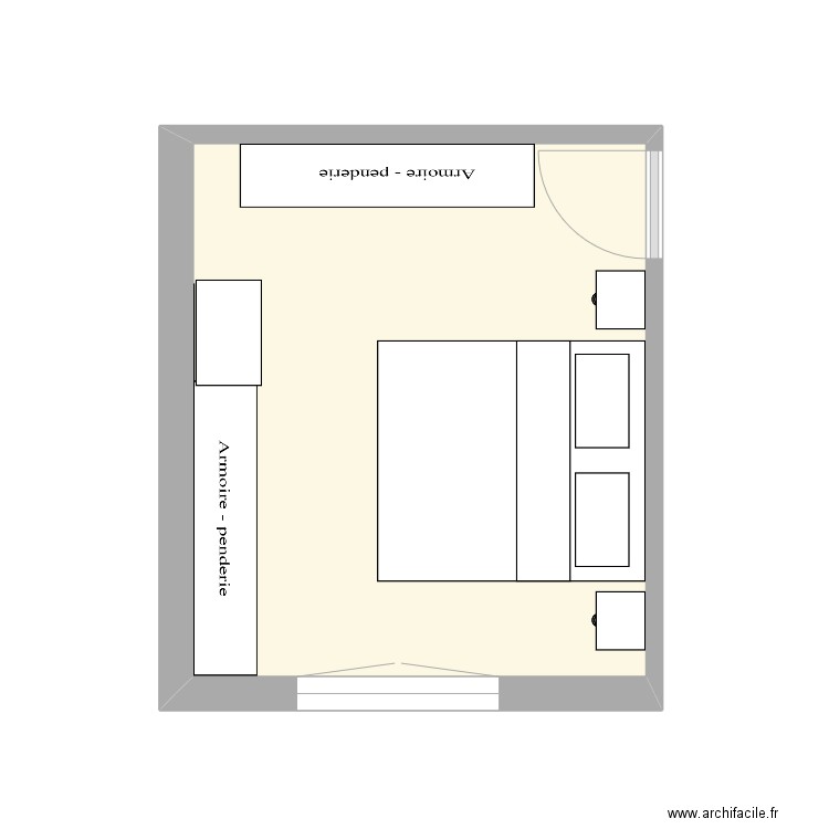 Chambre2. Plan de 0 pièce et 0 m2