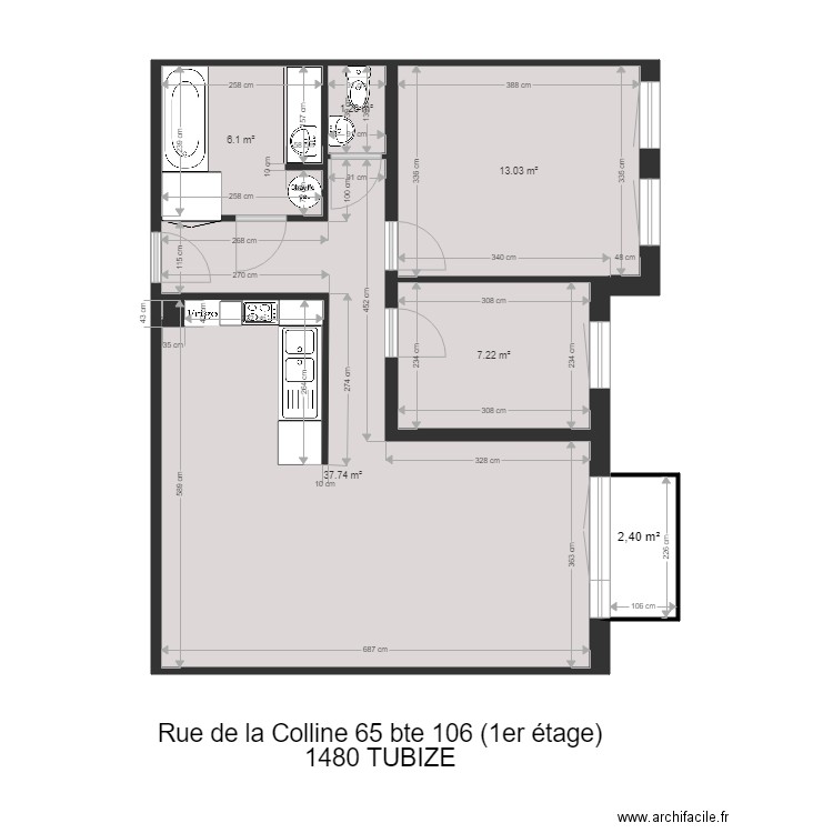 Plan Appartement  Isma. Plan de 0 pièce et 0 m2