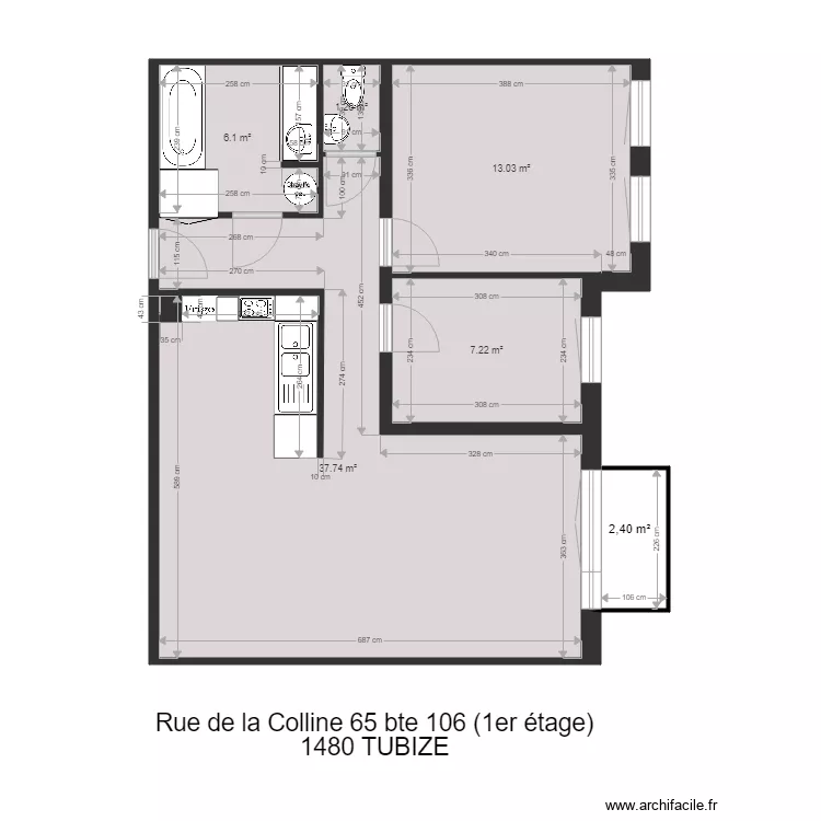 Plan Appartement  Isma. Plan de 
