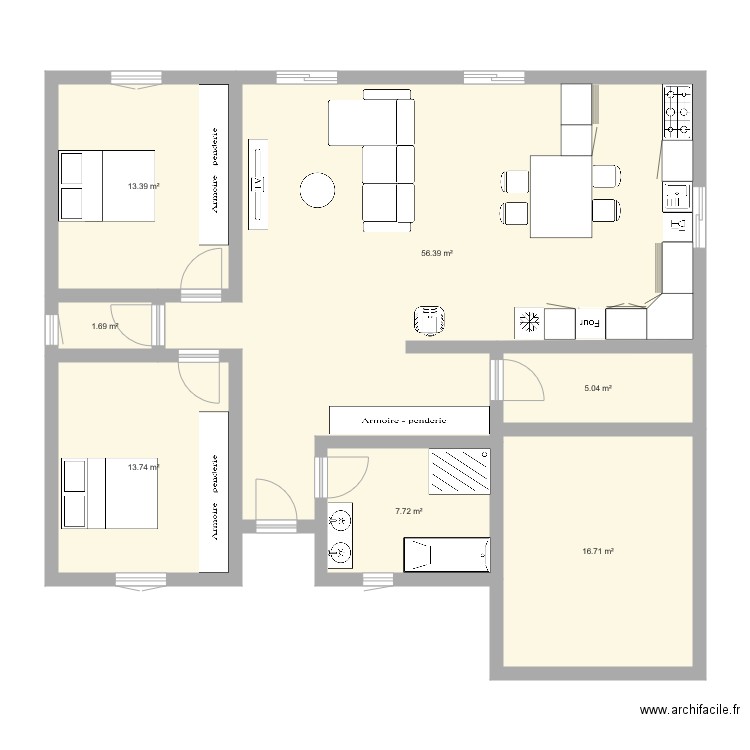 nouvelle idée. Plan de 0 pièce et 0 m2