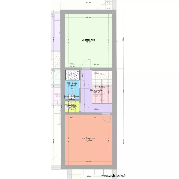 la cigale . Plan de la cigale . Plan de