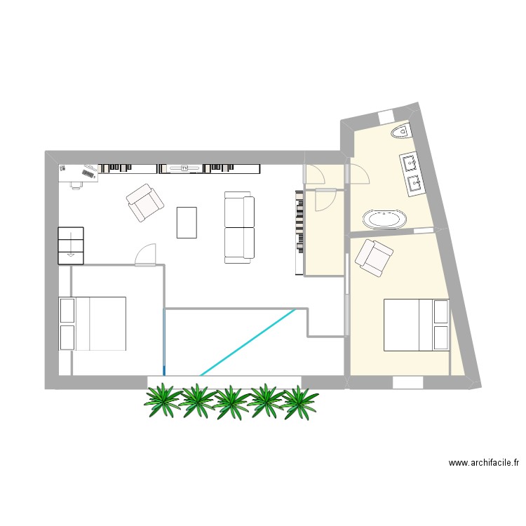 NOTRE DAME DES CHAMPS 3°. Plan de 0 pièce et 0 m2