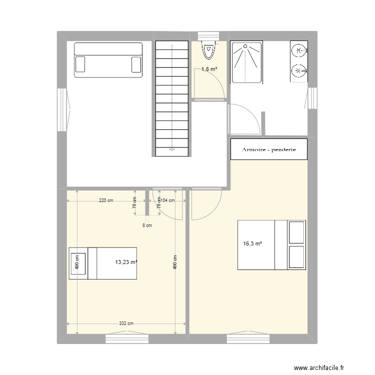 Plan étage 2. Plan de 0 pièce et 0 m2