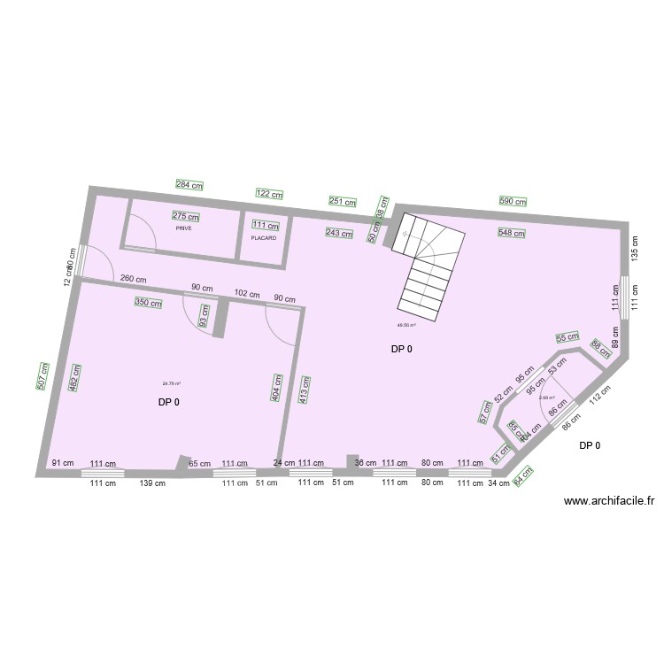 BOBINES ET BOBINETTES AVANT TRAVAUX. Plan de 0 pièce et 0 m2