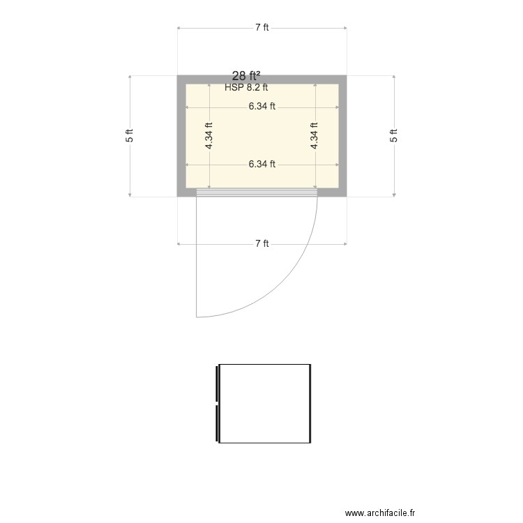 Packaging. Plan de 0 pièce et 0 m2