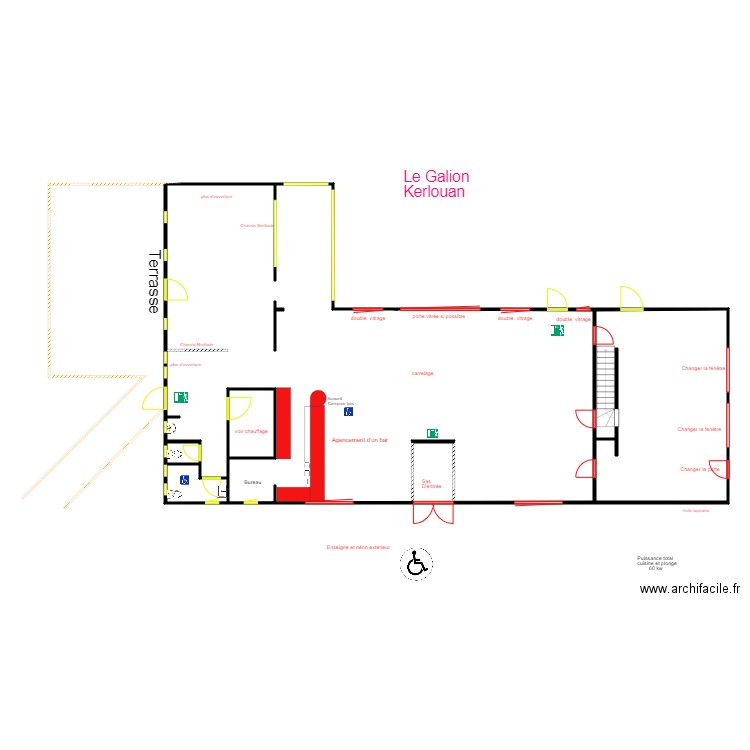 le galion actuel rénoné 2. Plan de 0 pièce et 0 m2