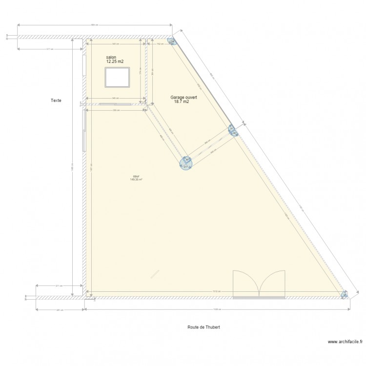 plan 13 Thubert Jacqueline Facon agrandi. Plan de 0 pièce et 0 m2