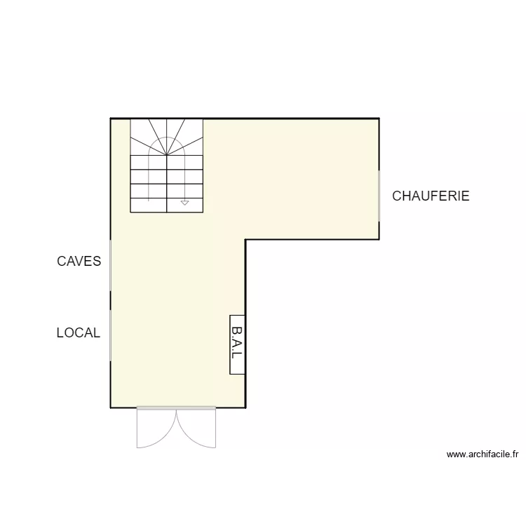 Plan caribou. Plan de 