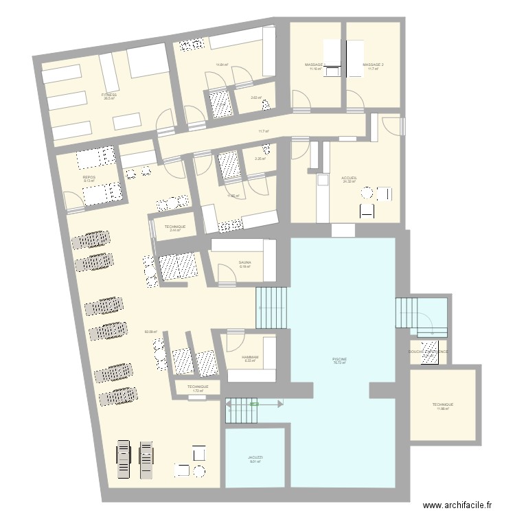 SPA V99. Plan de 0 pièce et 0 m2