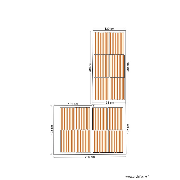 Moquette couloir Alma B2-1. Plan de 0 pièce et 0 m2