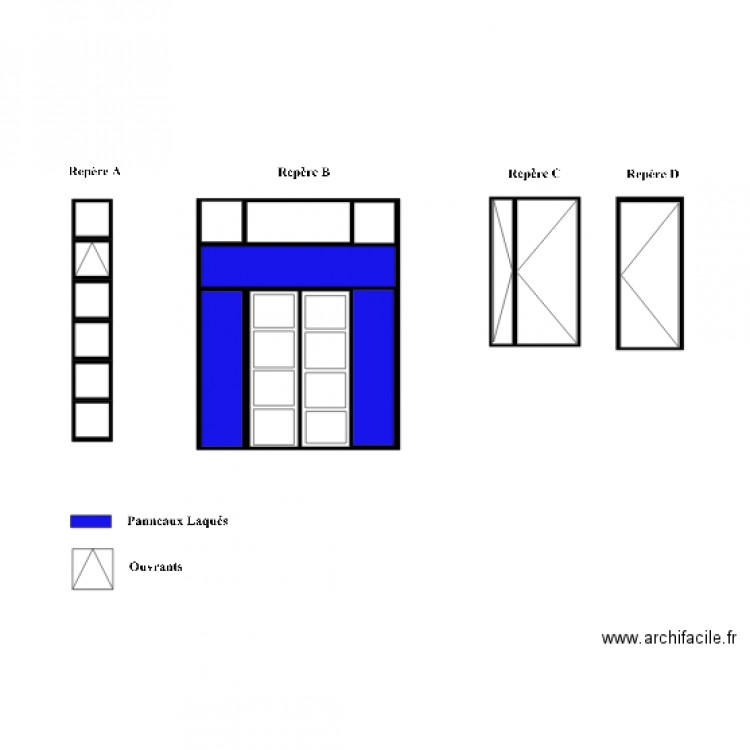 menuiseries MPE 2. Plan de 0 pièce et 0 m2