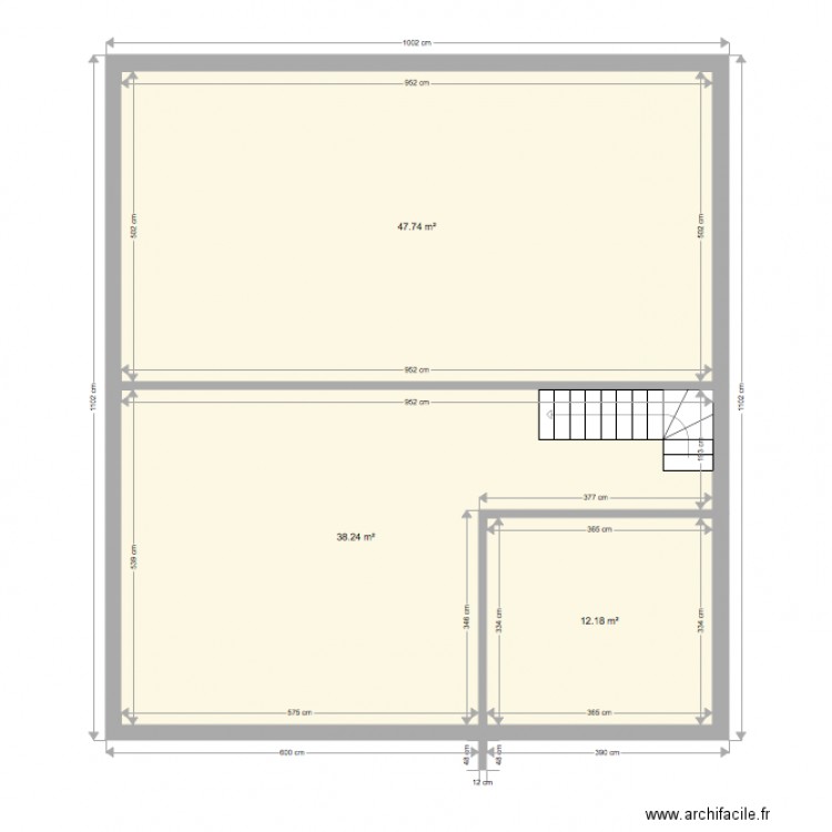 carrée 2. Plan de 0 pièce et 0 m2