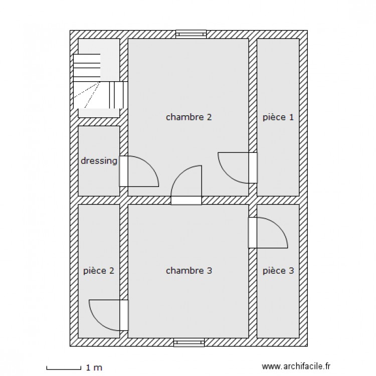 chevalme 1er. Plan de 0 pièce et 0 m2