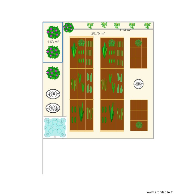 permaculture yann. Plan de 0 pièce et 0 m2