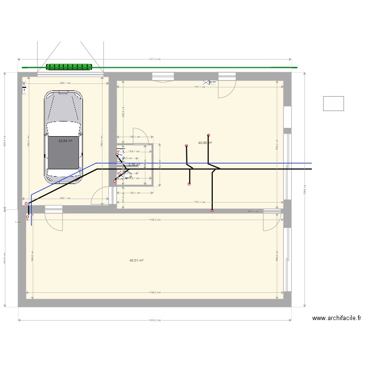 rch 25 bis  bureau 3. Plan de 0 pièce et 0 m2