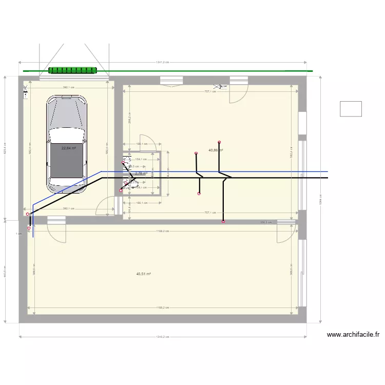 rch 25 bis  bureau 3. Plan de 