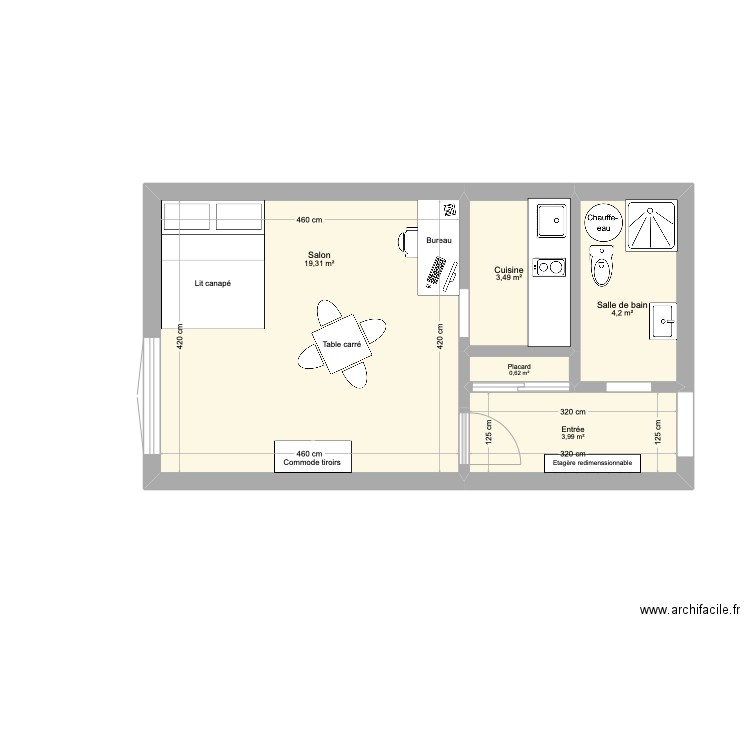 Cours des Camisards. Plan de 0 pièce et 0 m2
