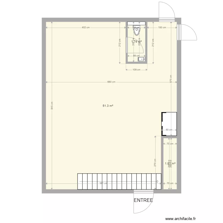 atelier BARUS . Plan de 