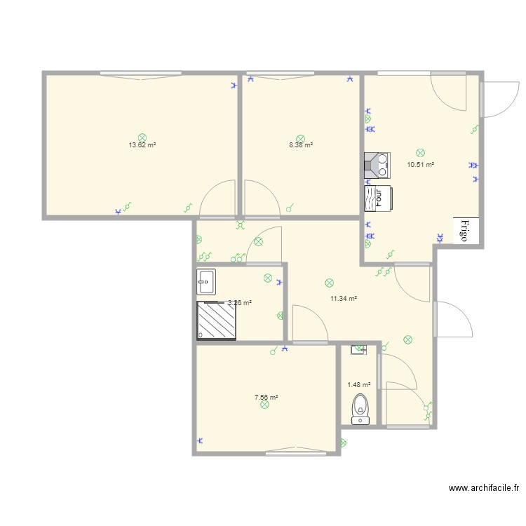 laurent2bis. Plan de 0 pièce et 0 m2