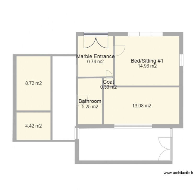 FloorPlan. Plan de 0 pièce et 0 m2