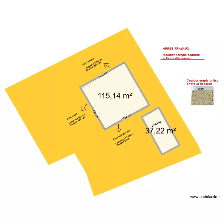 Maison 000AZ0804. Plan de 