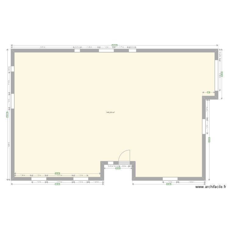 Pey/Roques. Plan de 0 pièce et 0 m2